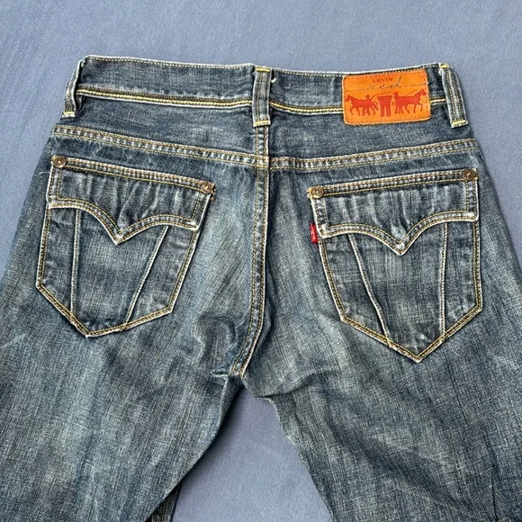 Levi's Slim Men Jeans - Dark Blue - Picture 5 of 7